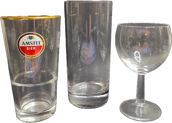 Glas voor wijn, bier, limonade