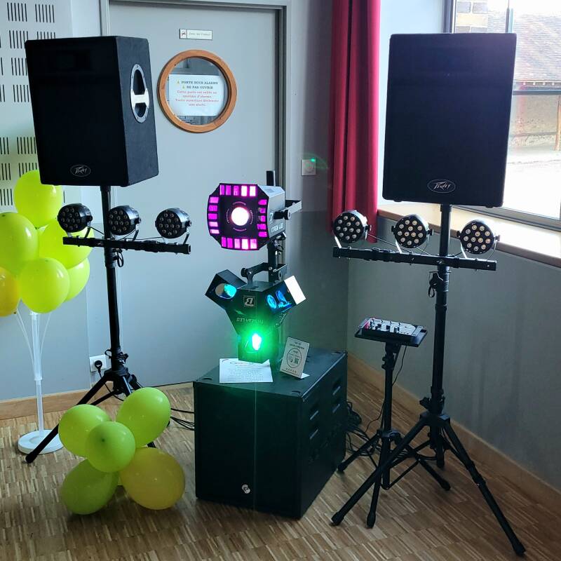 Location pack sono lumières anniversaire Loiret 45