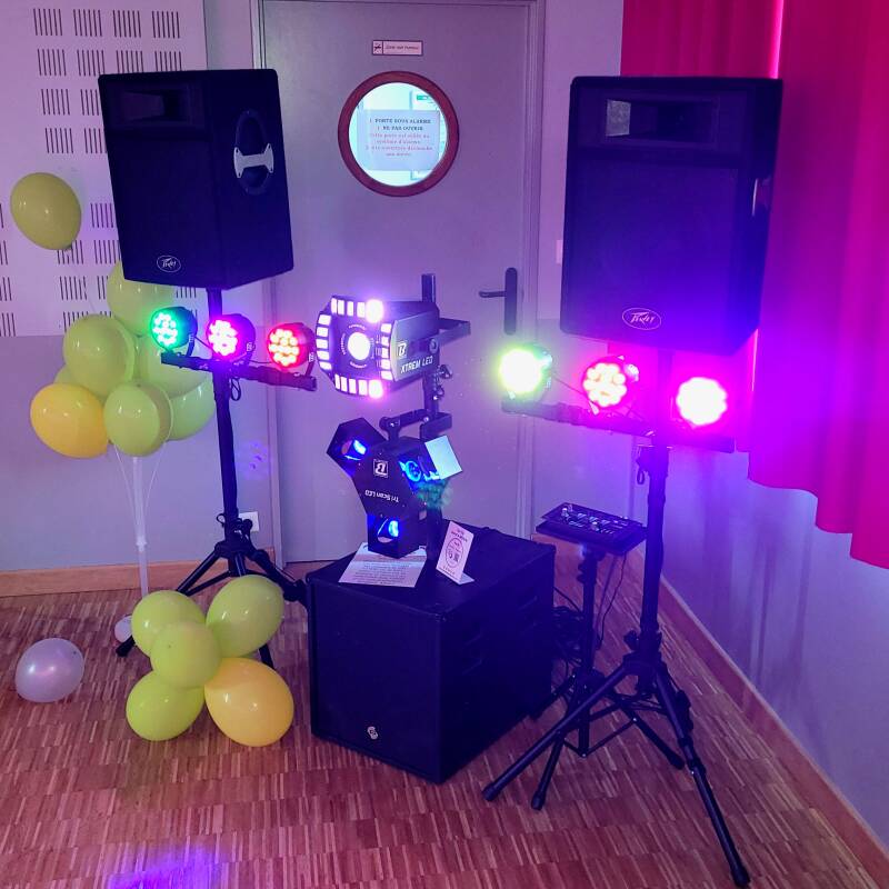 Location pack sono lumières ballons fête Montargis