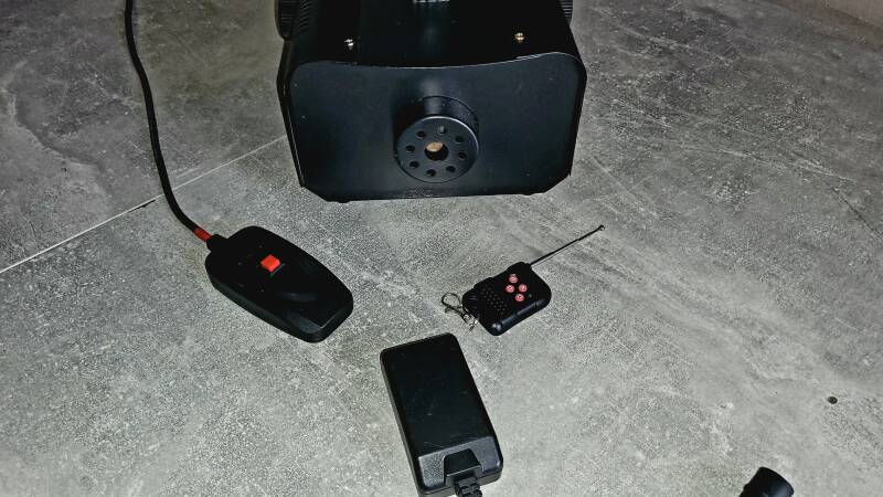 Dj fumée 900 watts effet