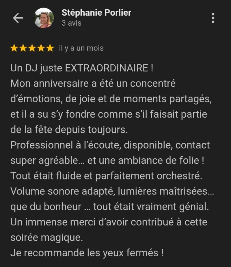 avis google dj montargis loiret 45 anniversaire mariages