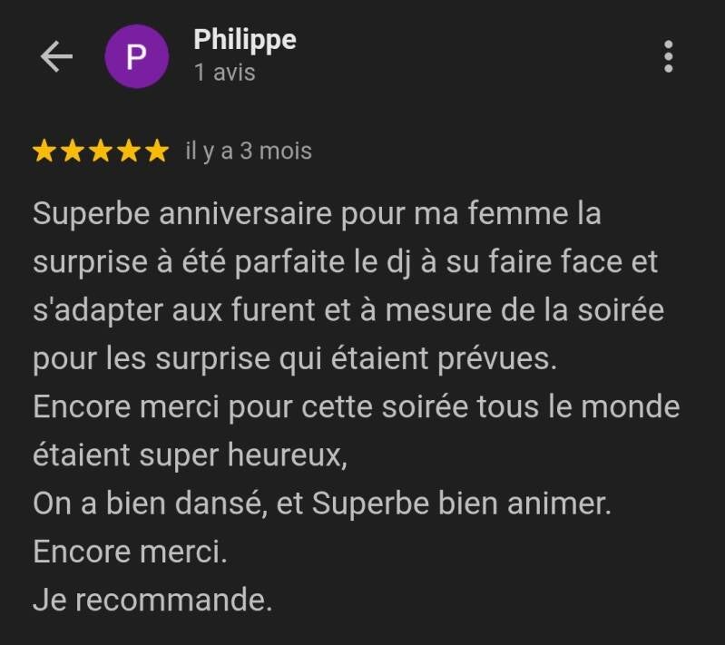 avis google dj montargis loiret 45 anniversaire mariages