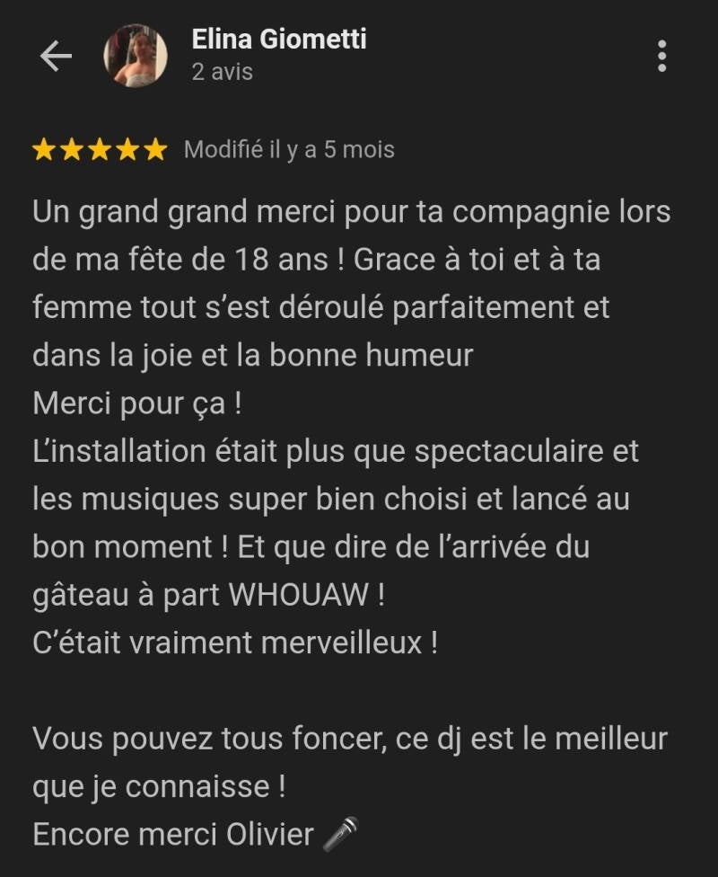 avis google dj montargis loiret 45 anniversaire mariages