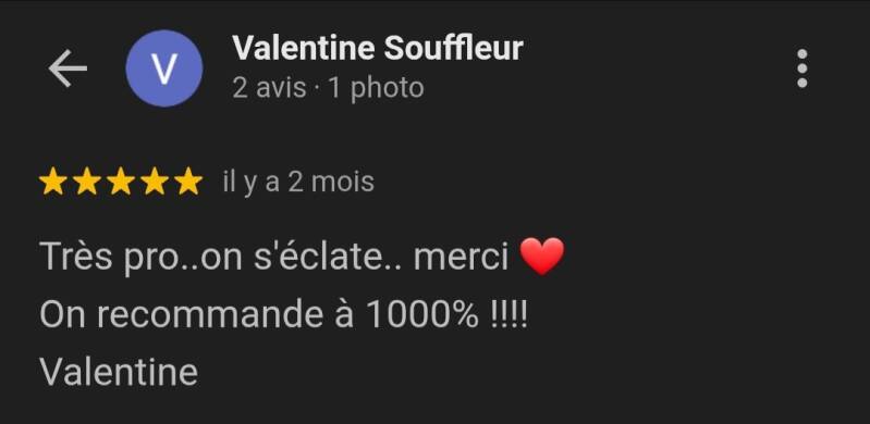 Témoignage Valentine Souffleur DJ Sound Event's Party