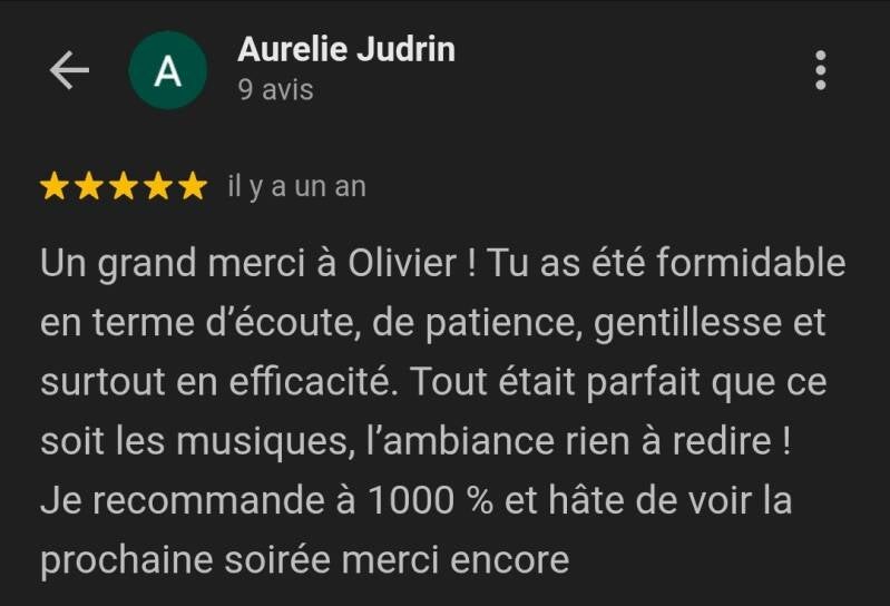 Témoignage Aurelie Judrin DJ Sound Event's Party Loiret
