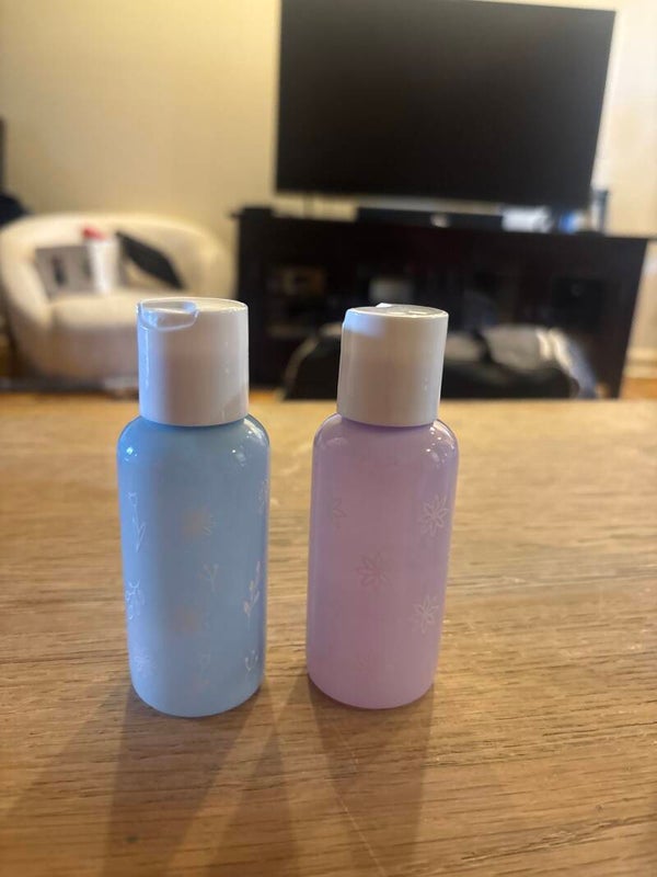 Mini soap bottles