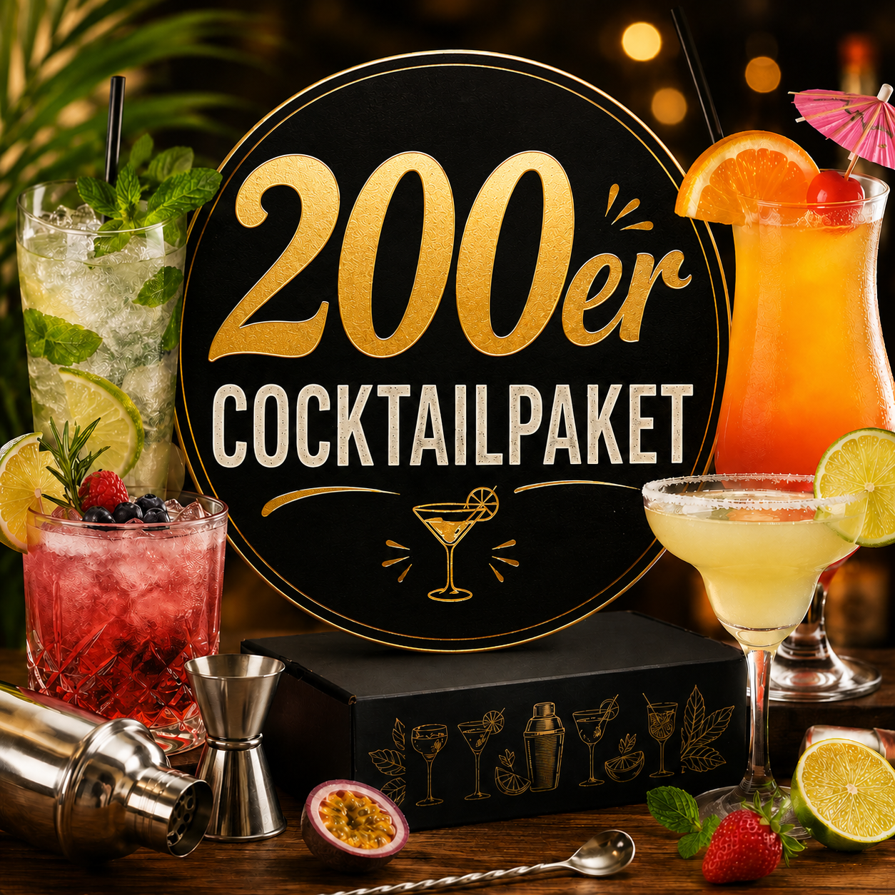 200er Cocktailpaket