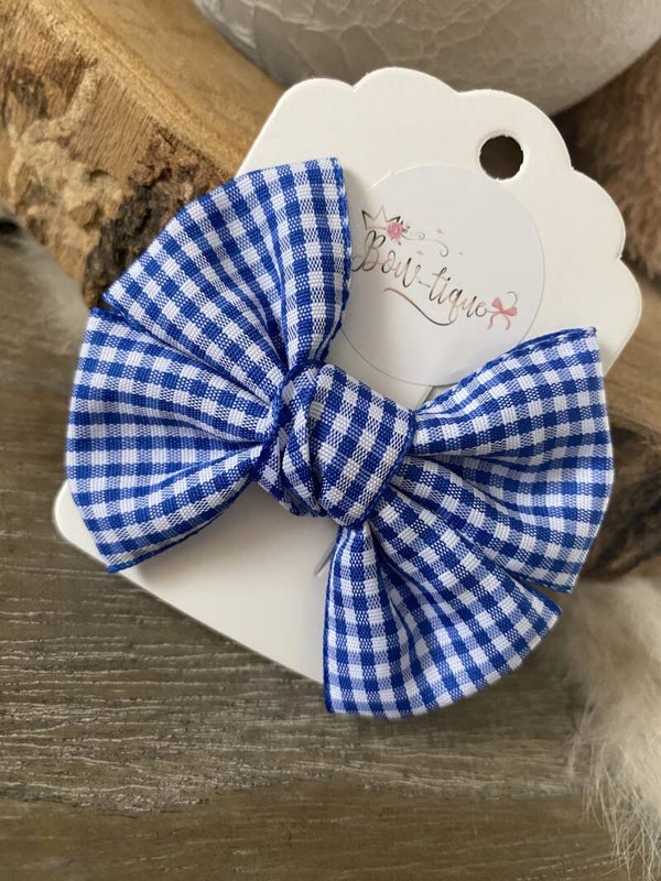 Vichy Strik Royal blauw