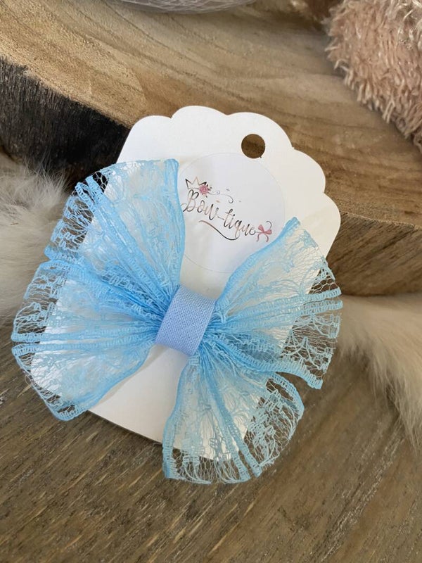 Kanten strik Philou Powder Blue