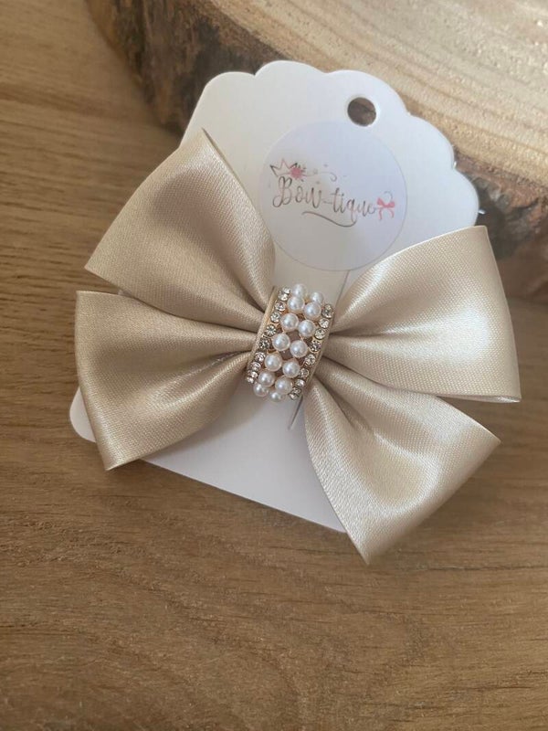 Soft gold strass / parel goud