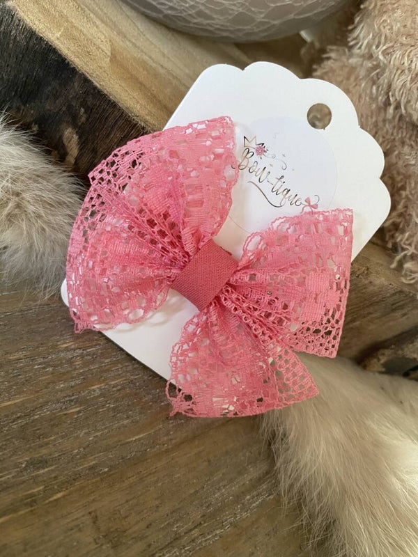 Kanten strik Maeve Rose Pink