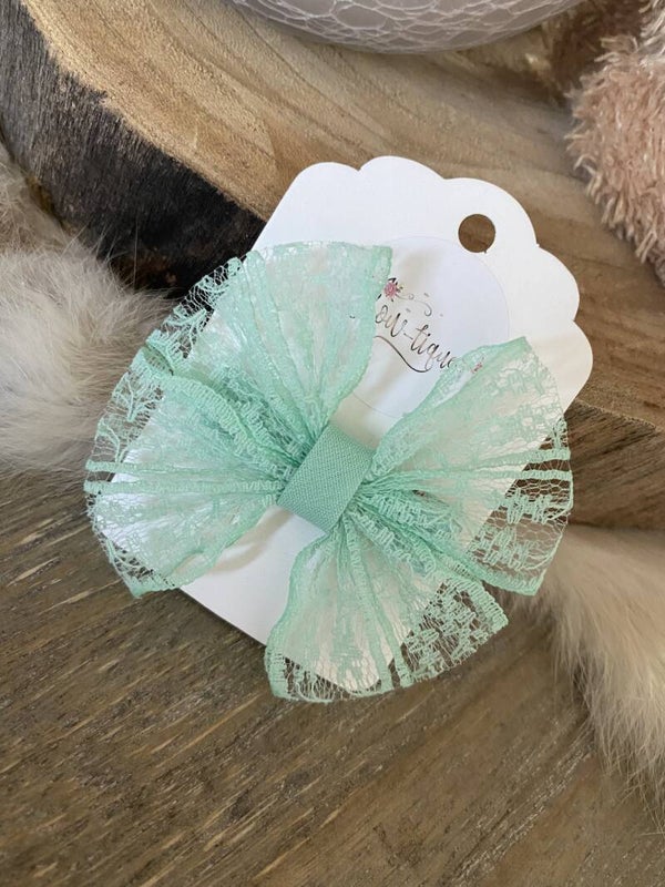 Kanten strik Philou Spring green