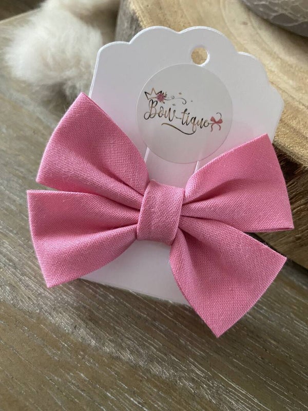 Katoenen Strik Candy Pink