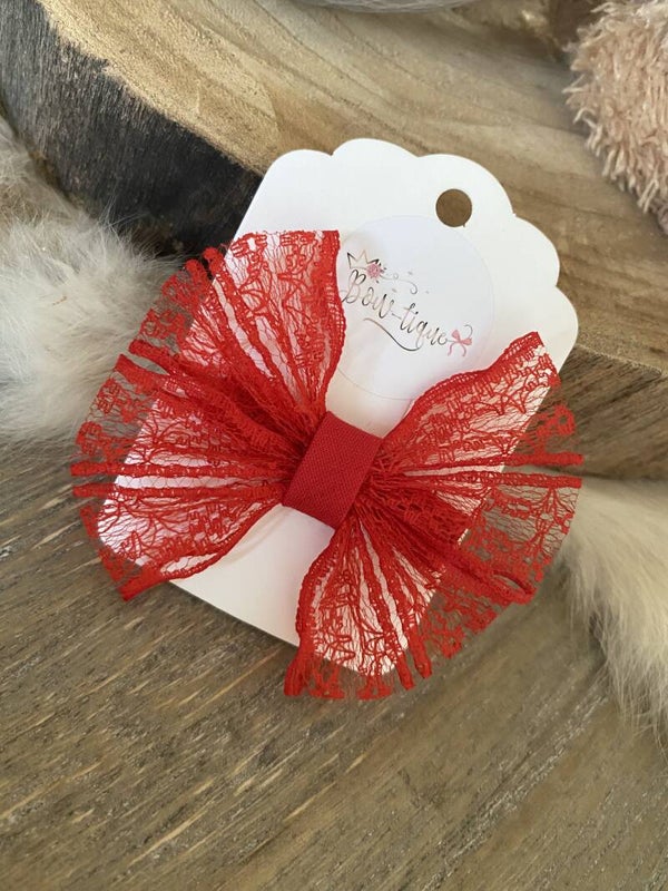 Kanten strik Philou Red