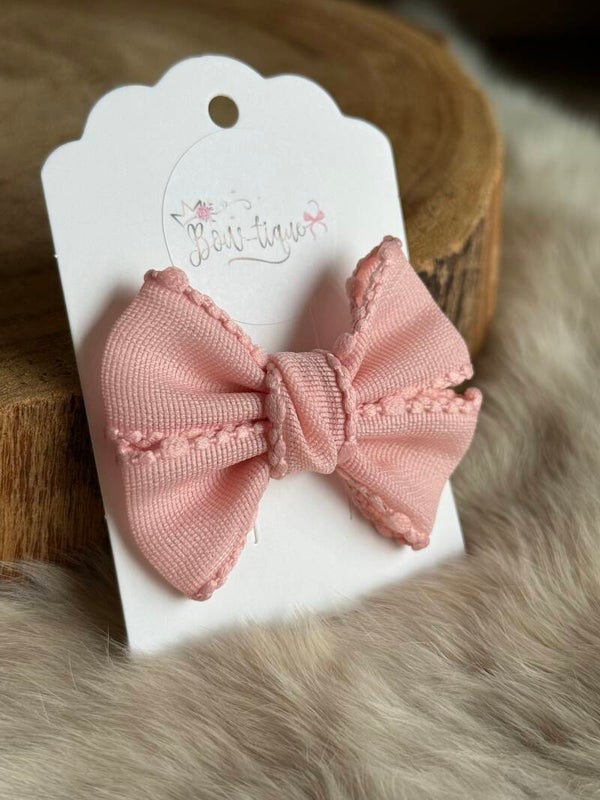 Strikje pastel oud roze