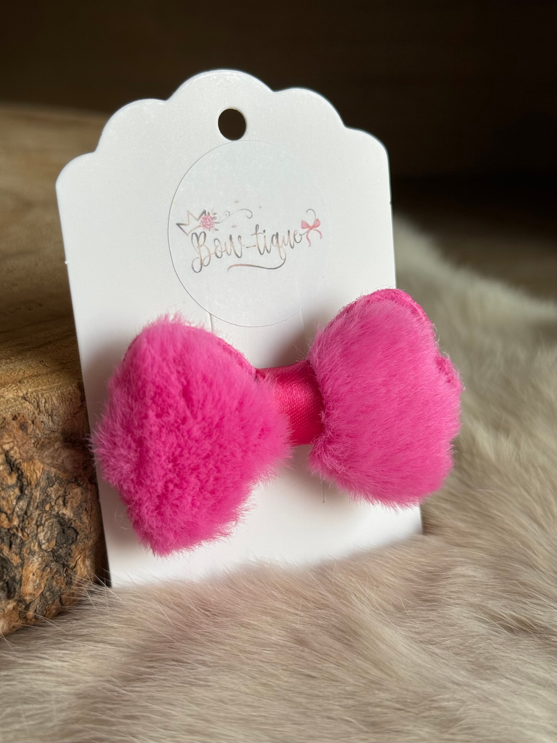 Pomponstrikje Fuchsia 5cm