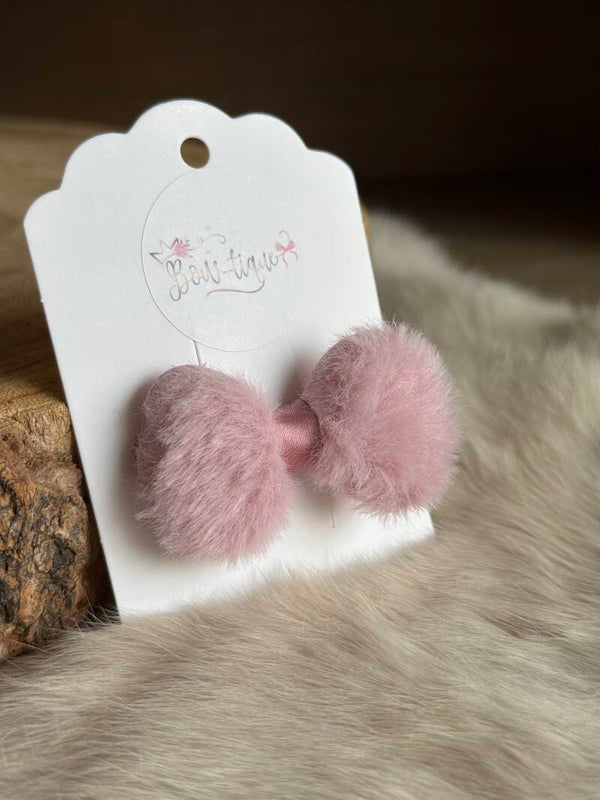 Pomponstrikje Oudroze 4cm