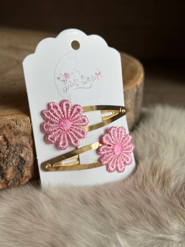 Klikklak Daisyflower 5cm Lichtroze / Candypink