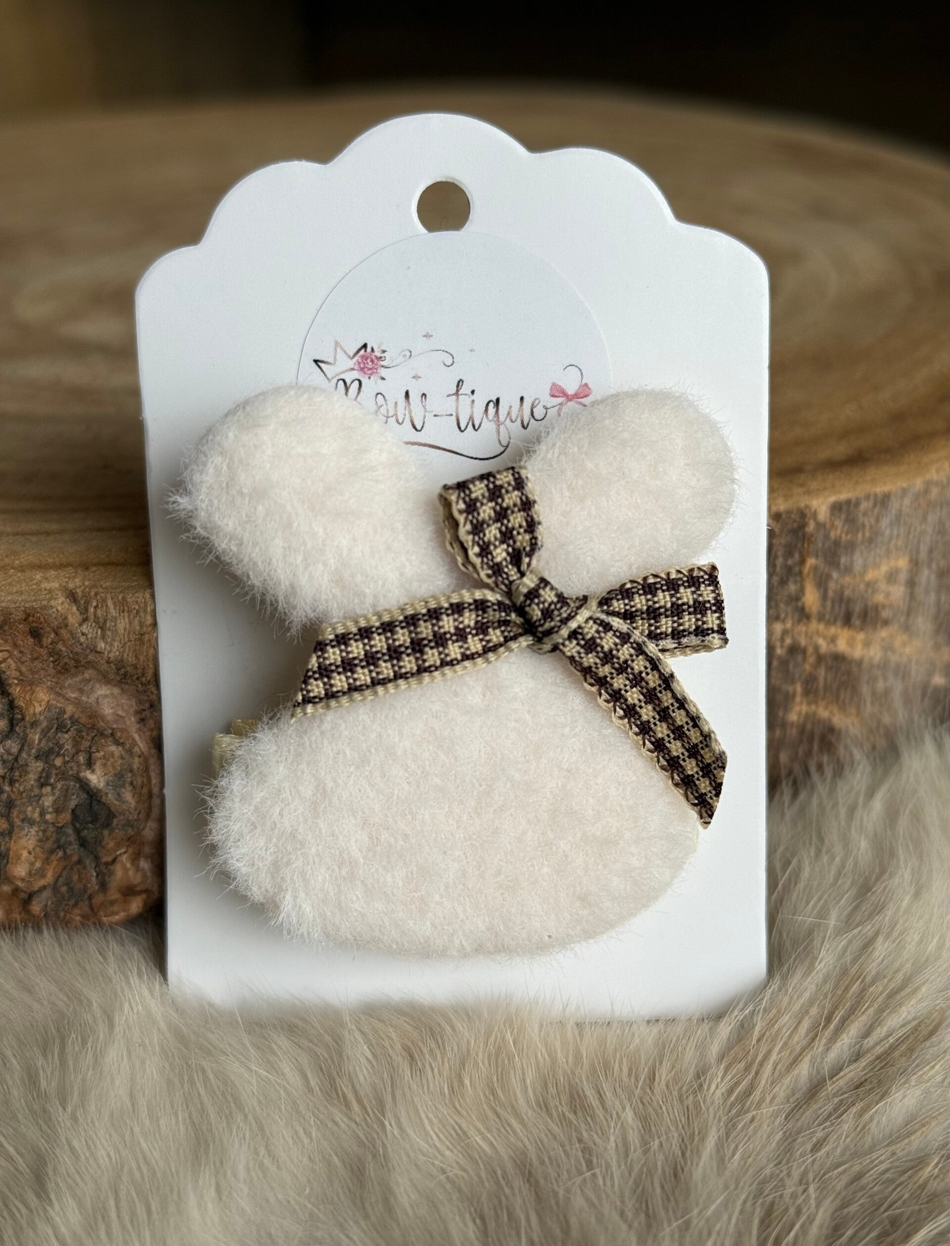 Konijn teddy crème 5cm