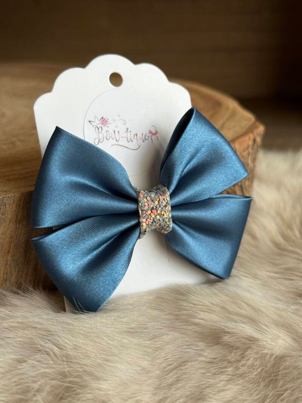 Satijnen Strik Glitter Storm