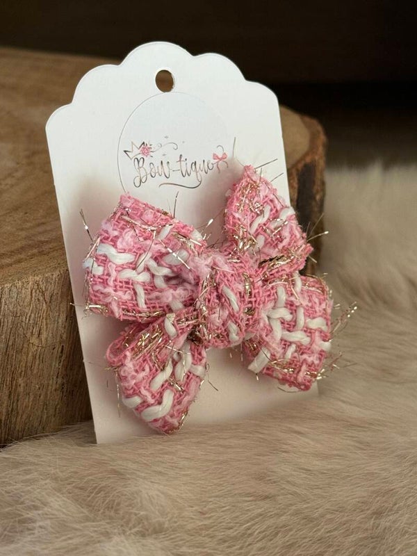 Tweed strik Inaya Roze