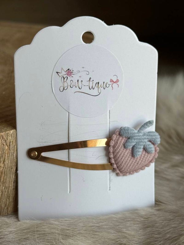 Klikklak speldje 5cm Fraise Oud Roze