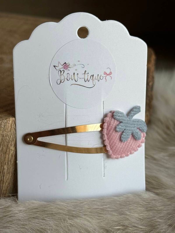 Klikklak speldje 5cm Fraise Baby Pink