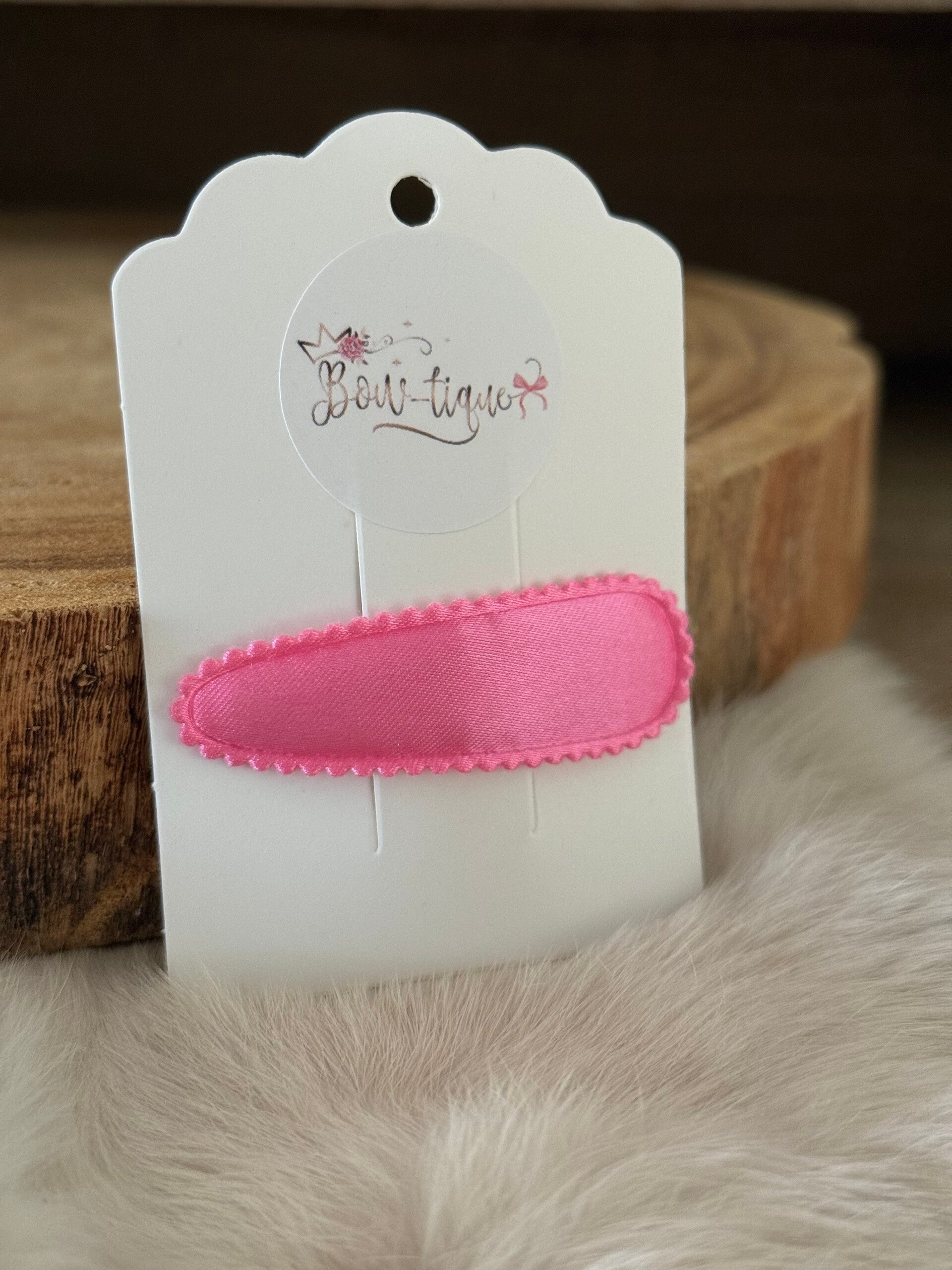 Klikklakspeldje Satijn Candy Pink