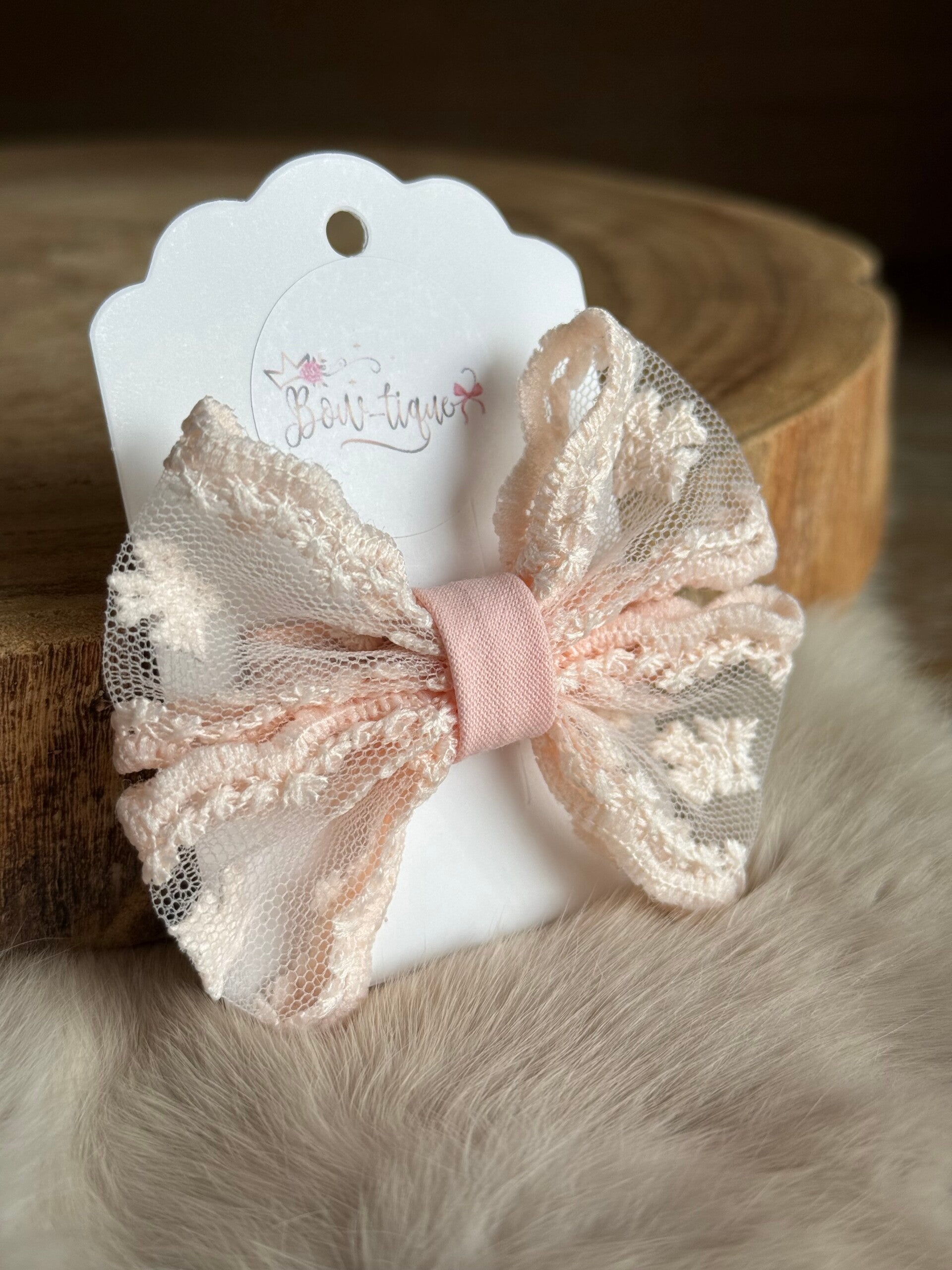 Kanten strik Noa Ice pink