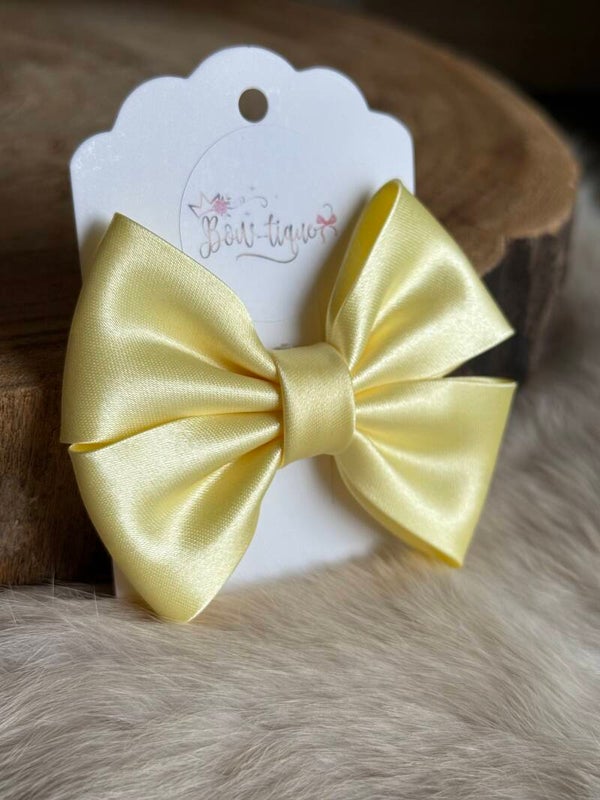 Satijnen Strik Lemon