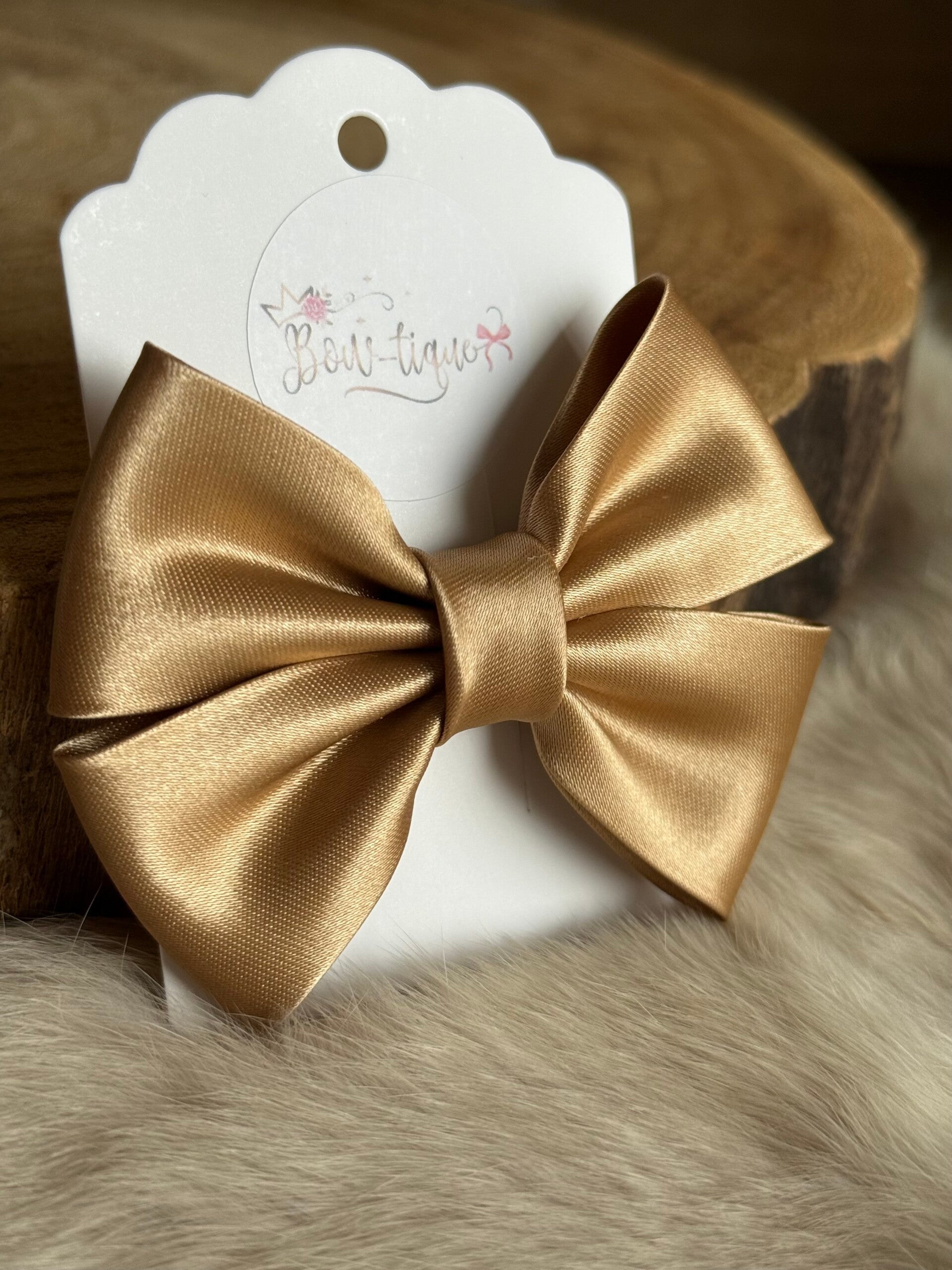 Satijnen Strik Latte