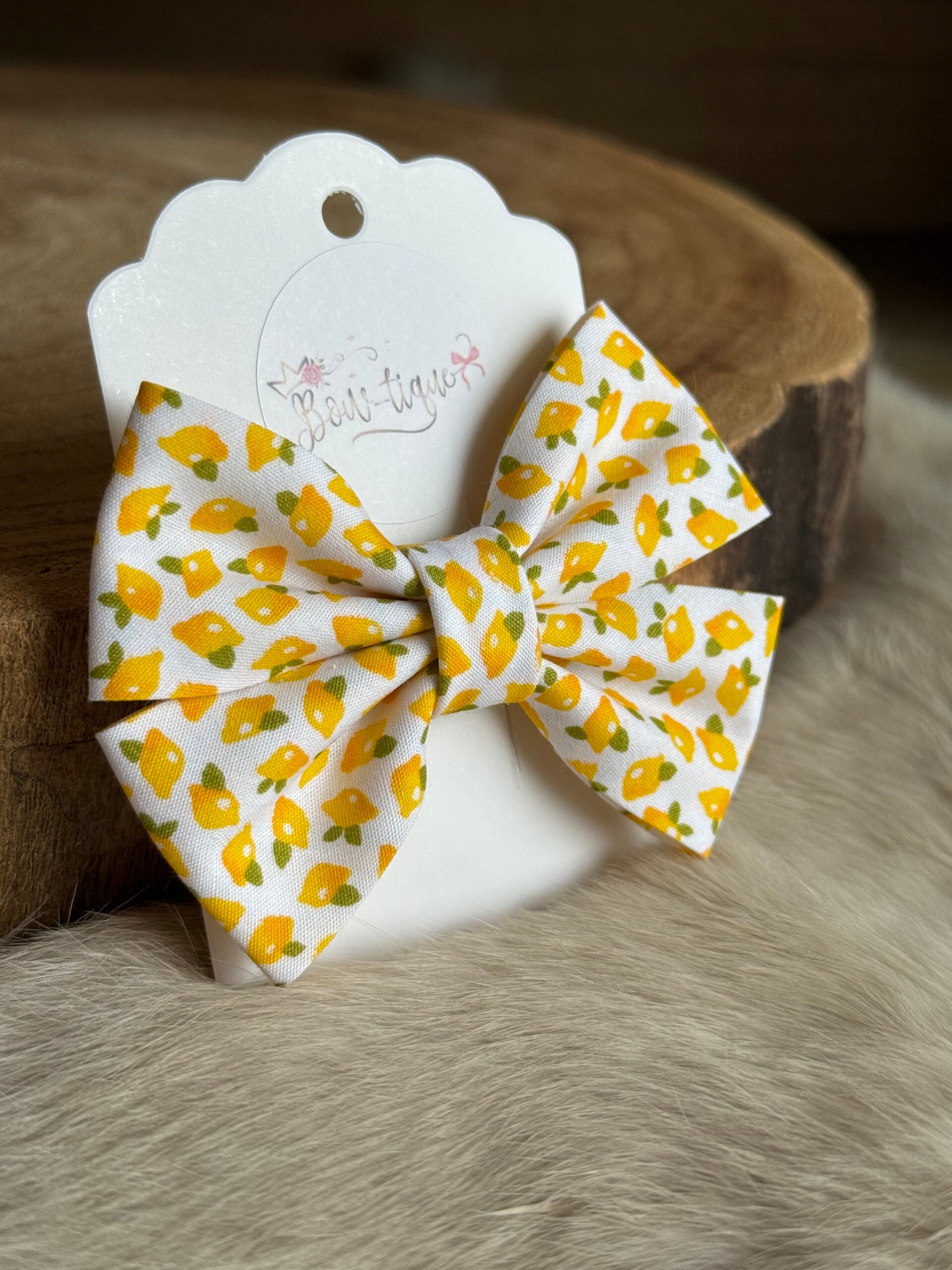 Katoenen Strik Citroenen