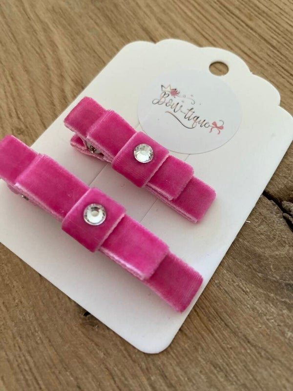 Velvet alligatorspeldje Naëlle framboos