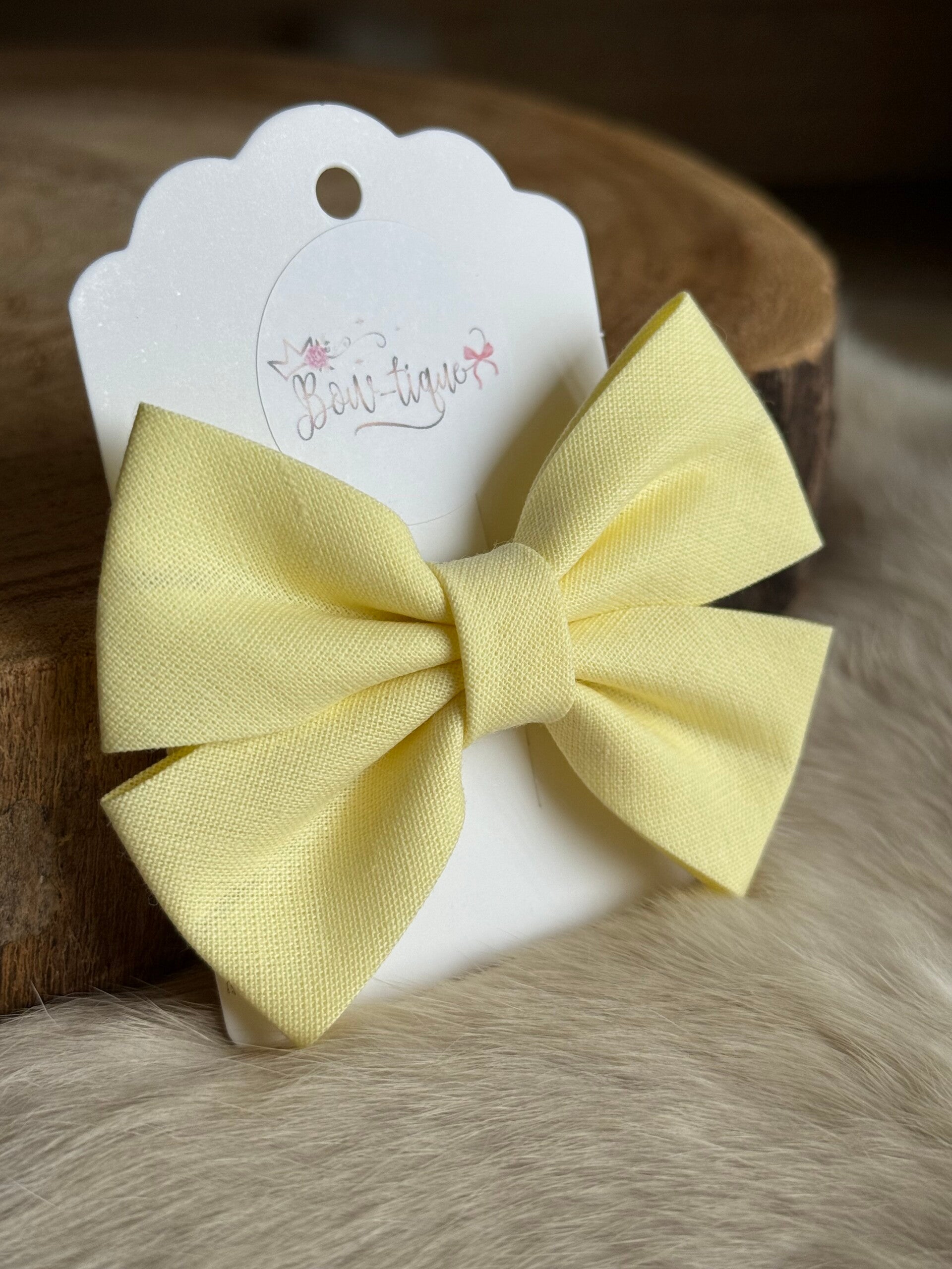 Katoenen Strik Lemon