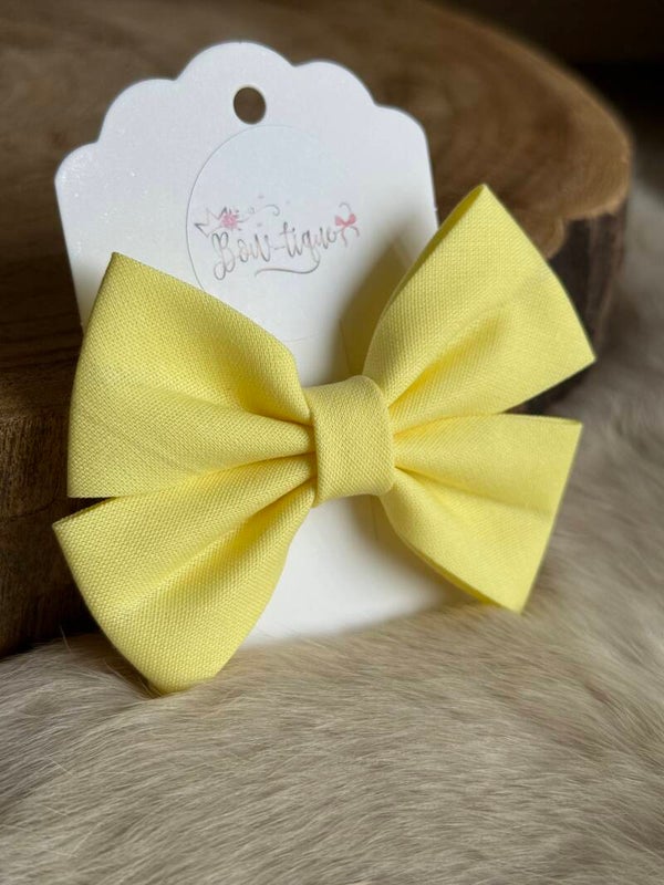 Katoenen Strik Zesty Lemon