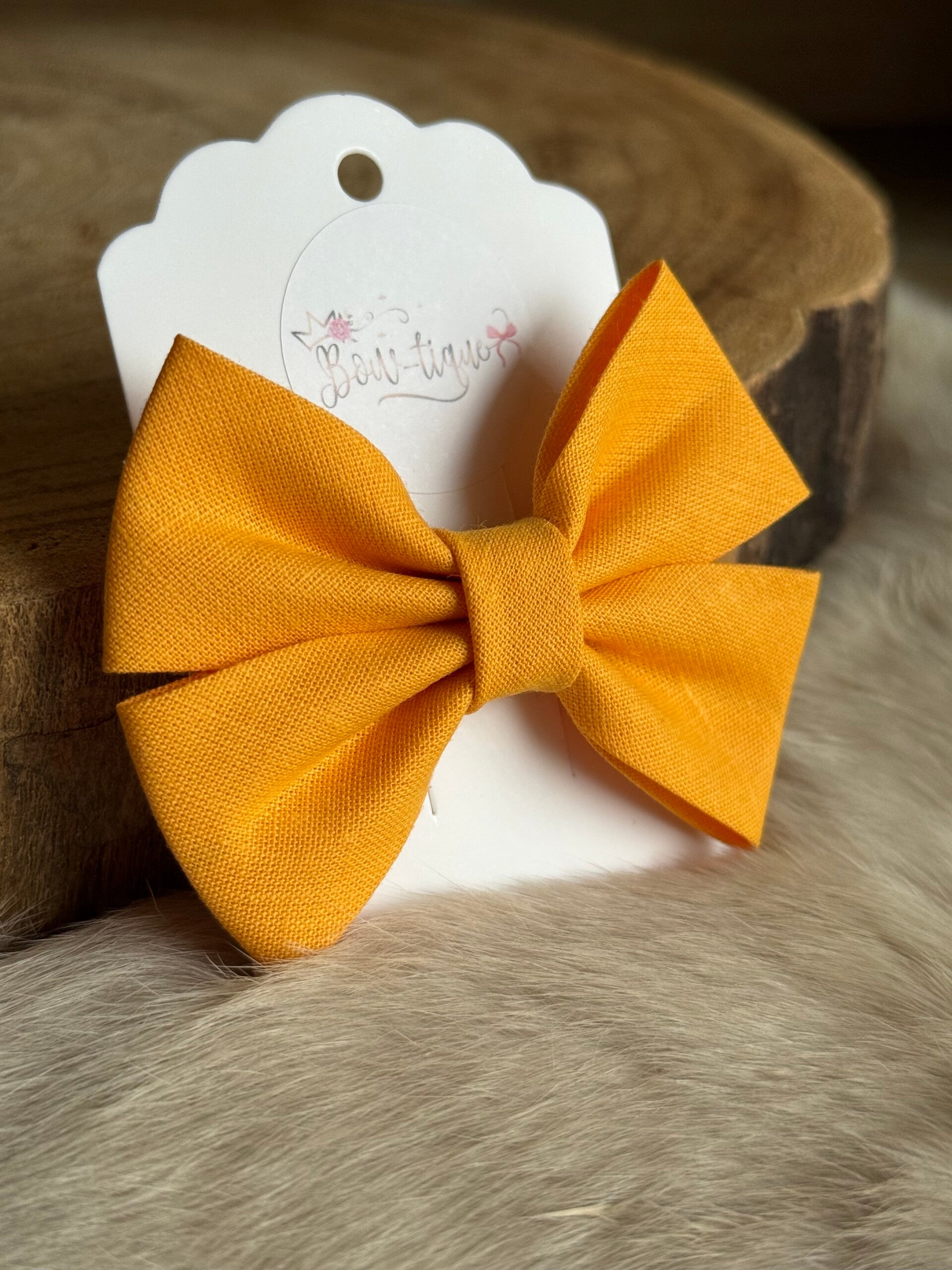 Katoenen Strik Kanarie