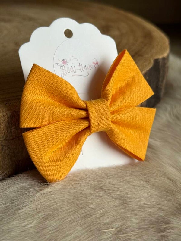 Katoenen Strik Kanarie