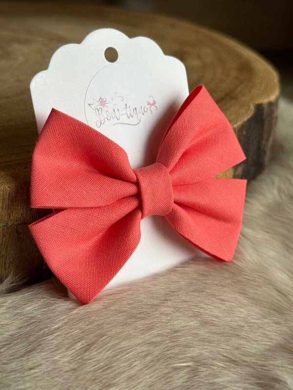 Katoenen Strik Coral