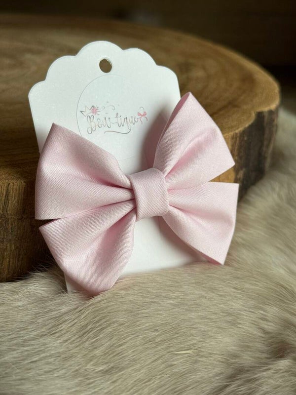 Katoenen Strik Pale pink