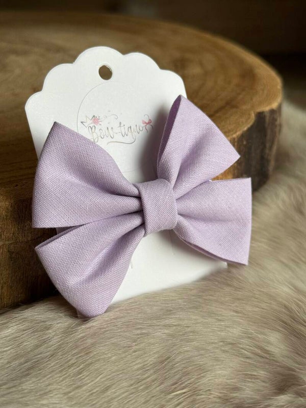 Katoenen Strik Lilac