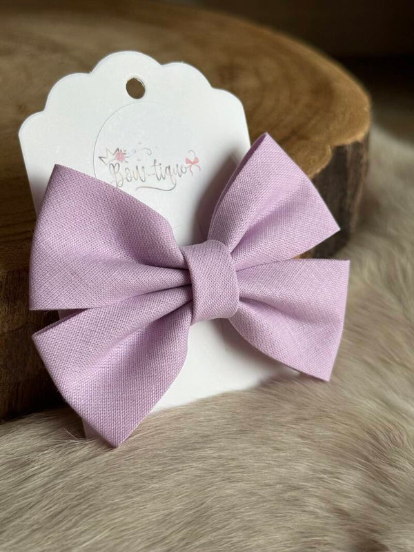 Katoenen Strik Light Mauve