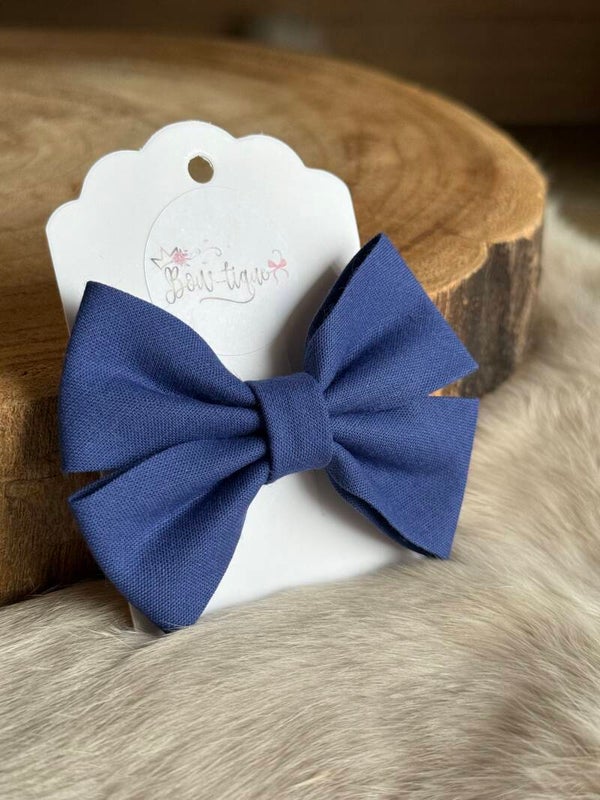 Katoenen Strik Royal Blue