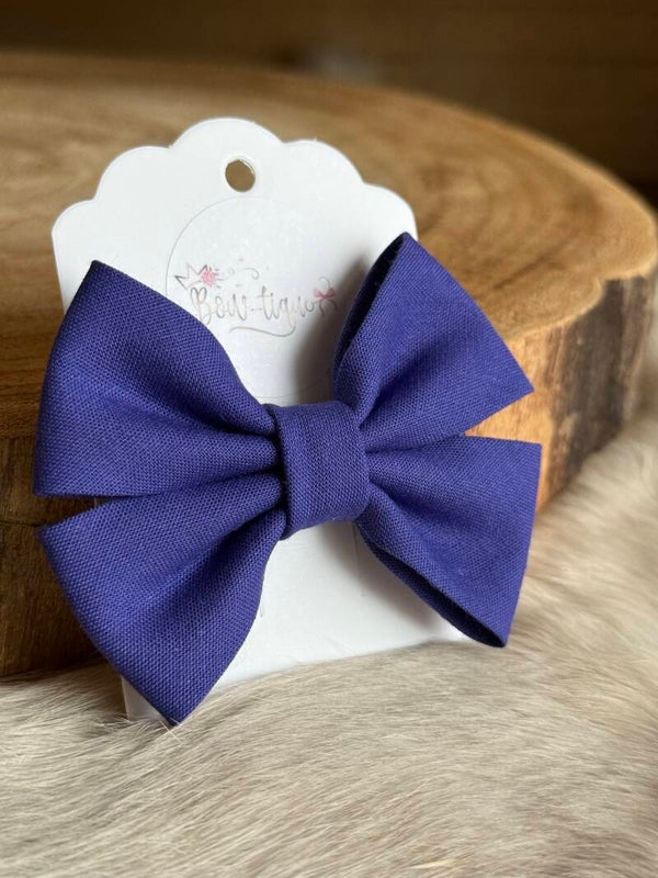 Katoenen Strik Midnight Blue