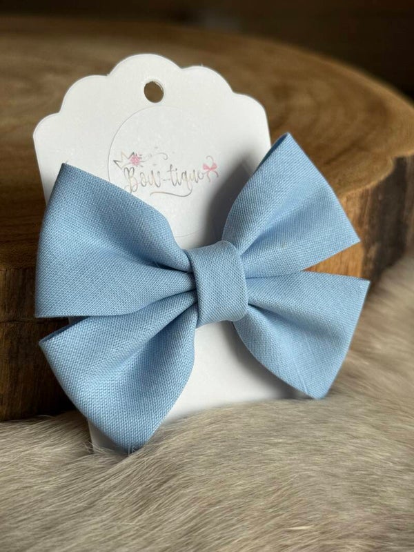 Katoenen Strik Periwinkle