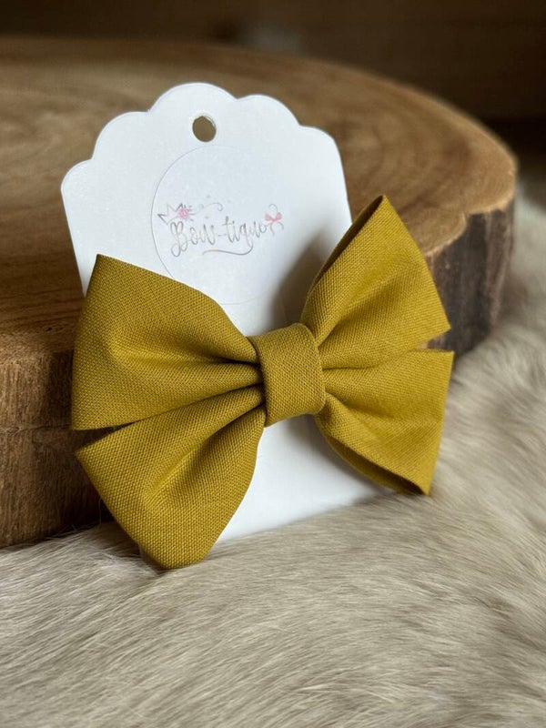 Katoenen Strik Pickle Green