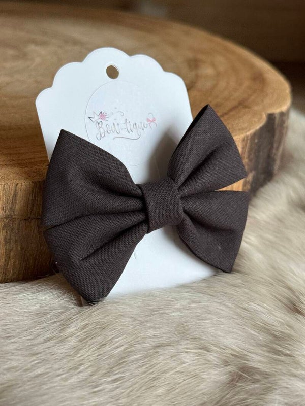 Katoenen Strik Hot chocolat