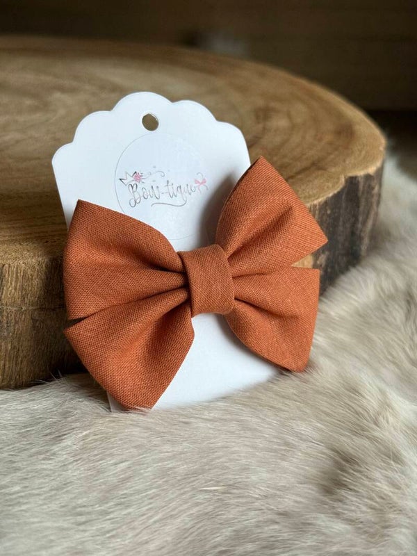 Katoenen Strik Sable