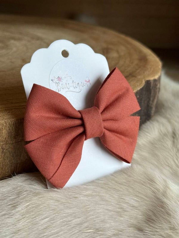 Katoenen Strik Copper