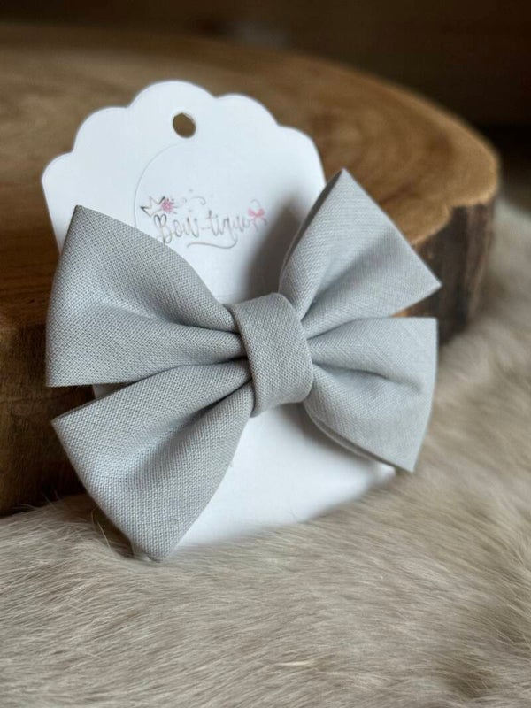 Katoenen Strik Dove Grey