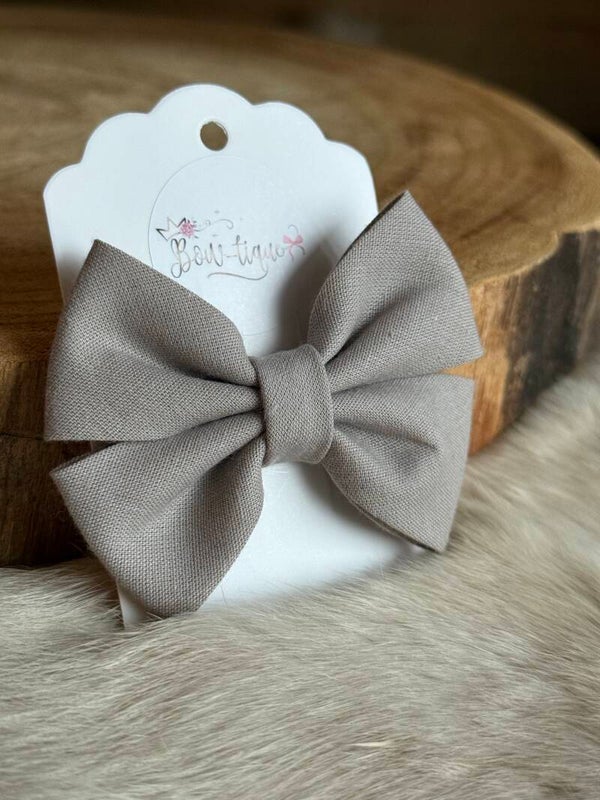 Katoenen Strik Stone Grey